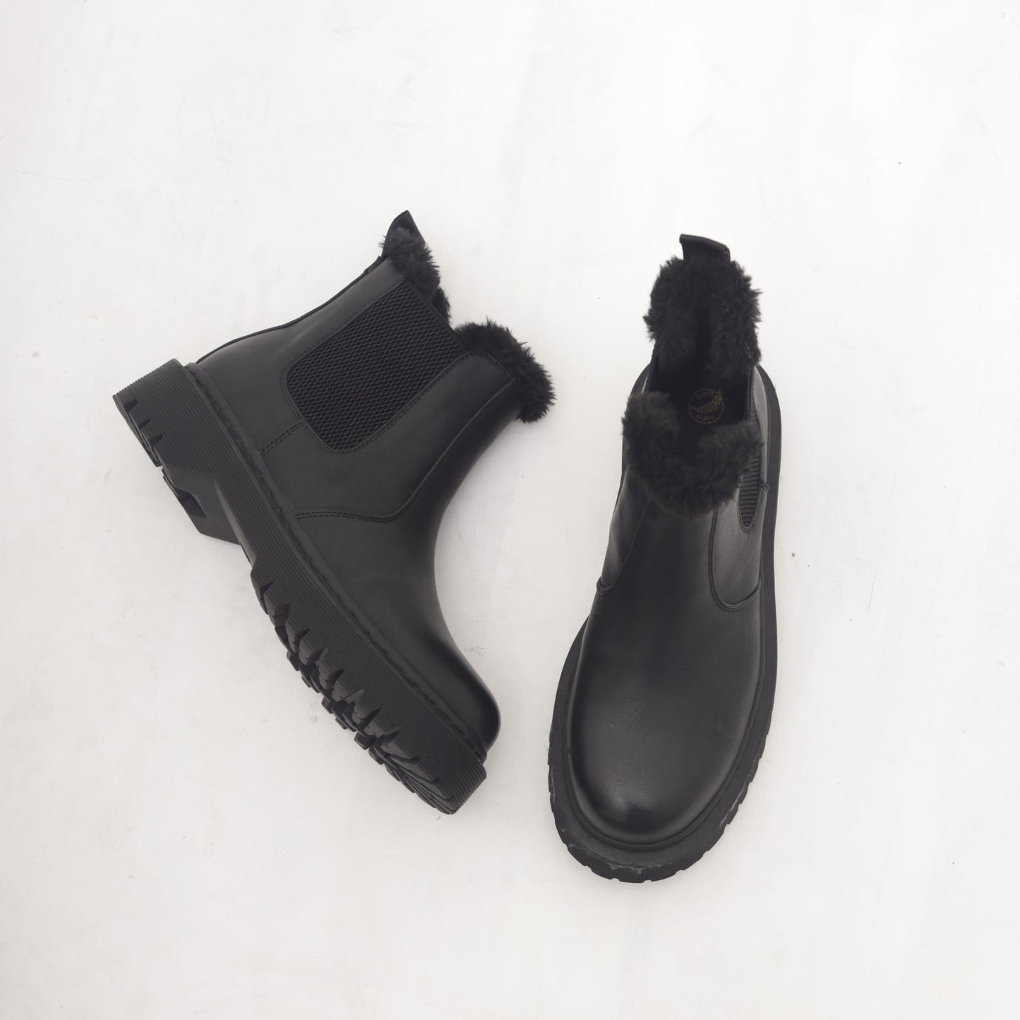 STIVALETTO CHELSEA BASSO FUR NERO 