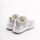 SNEAKERS RUNNING ALTA ARGENTO<BR/> 