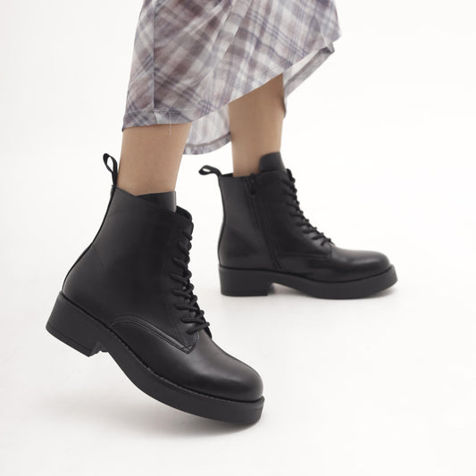 ANFIBIO BASSO LISCIO NERO MP2745-1PUNE CHOCOLA