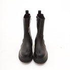 STIVALETTO ELASTICI ALTO NERO 