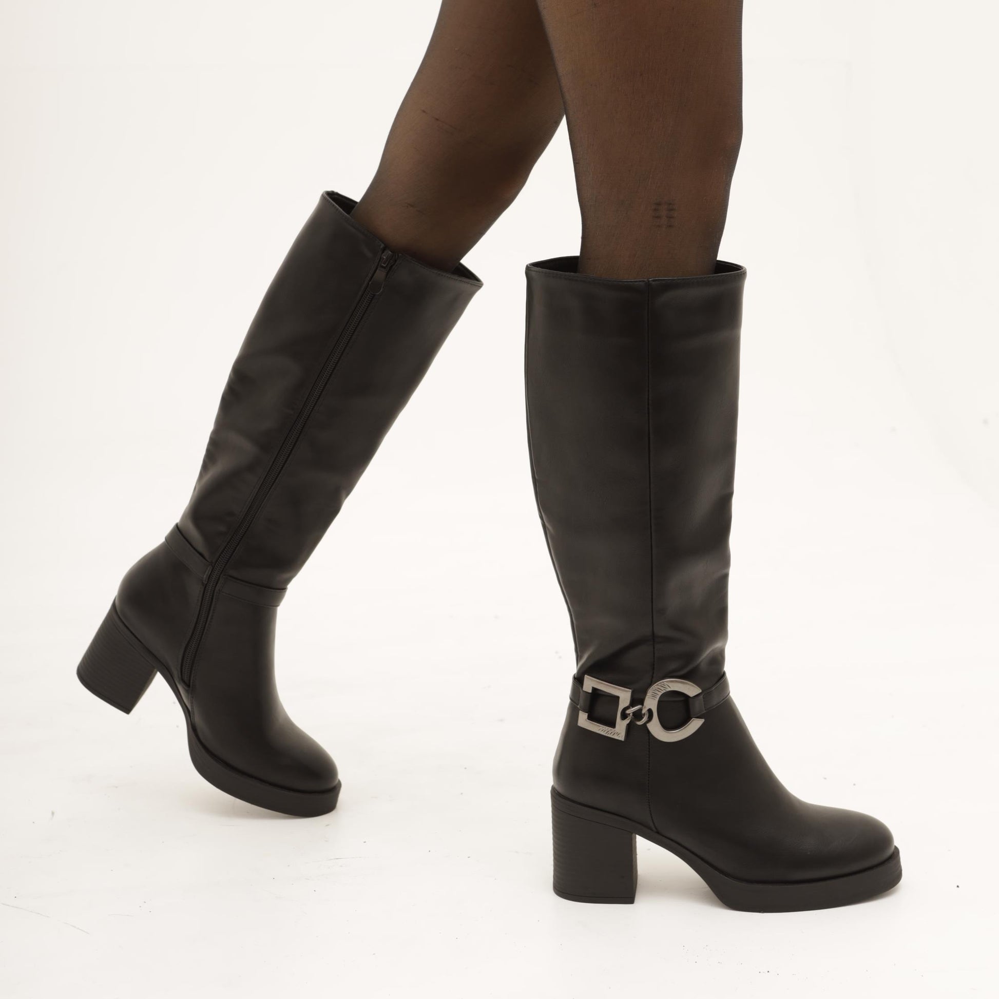 STIVALE ACCESSORIO FORME NERO 