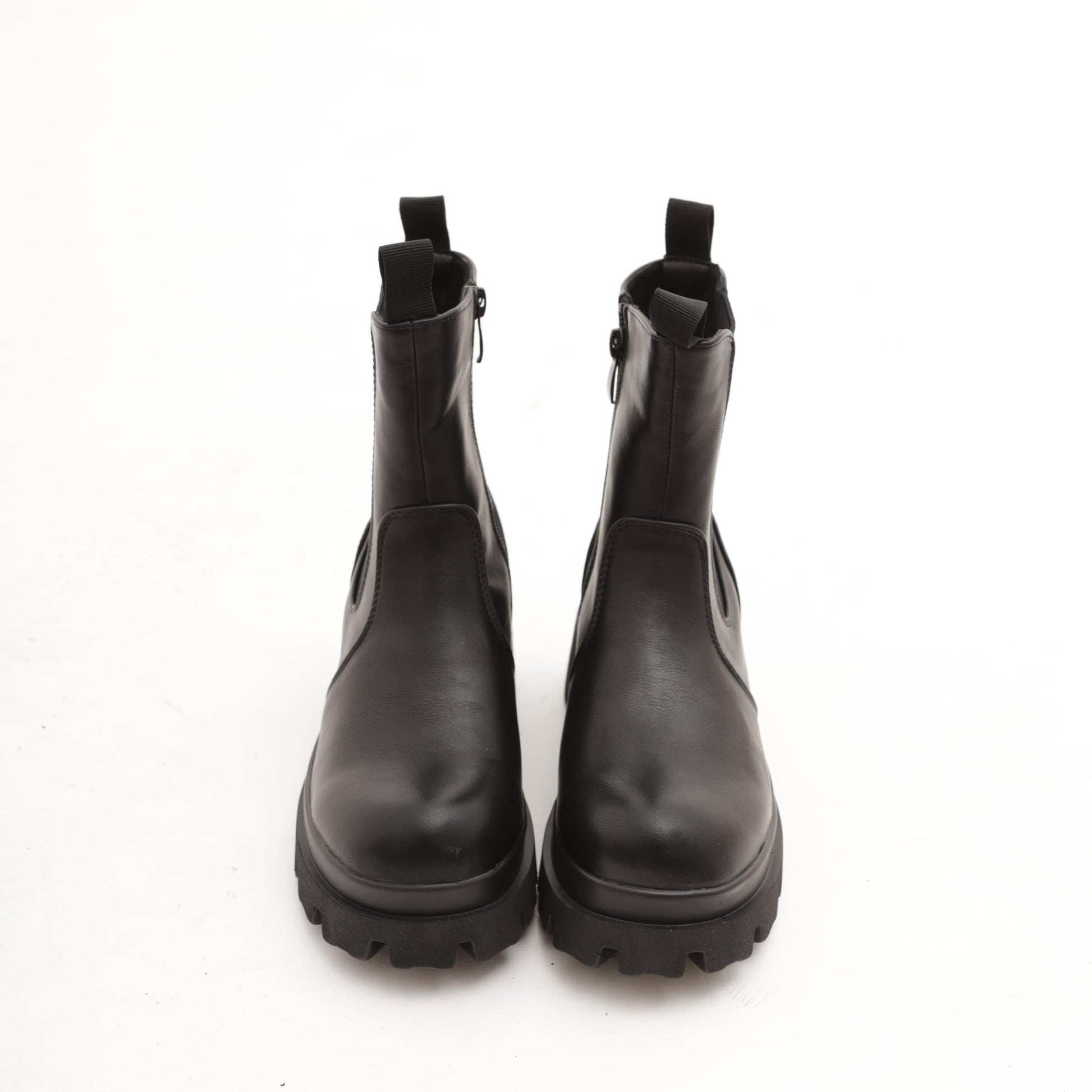 STIVALETTO ELASTICO BORCHIE NERO 