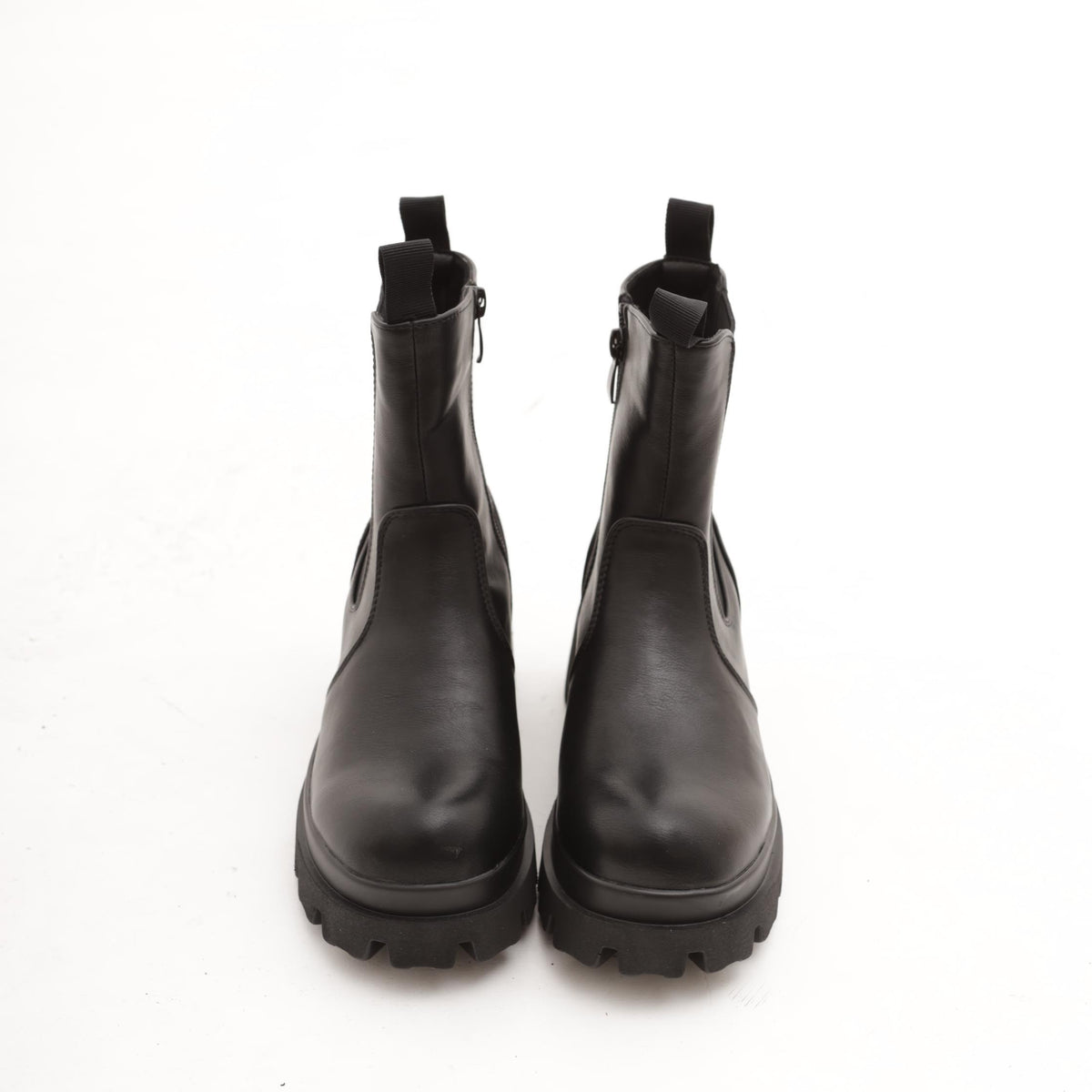 STIVALETTO ELASTICO BORCHIE NERO 