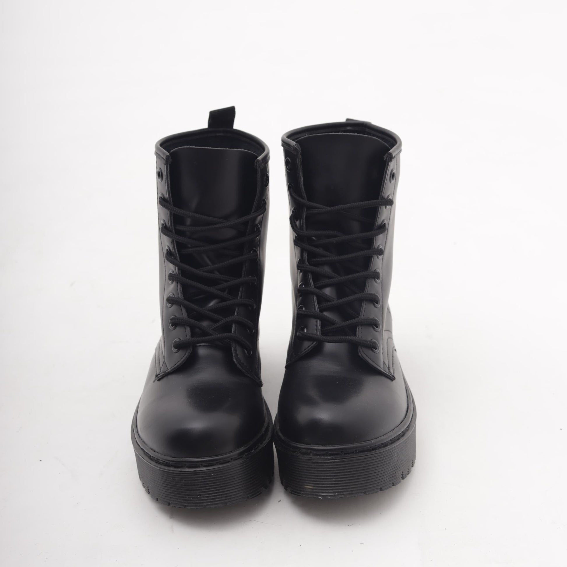 ANFIBIO 8 BUCHI PLATFORM NERO MT89PUNE CHOCOLA