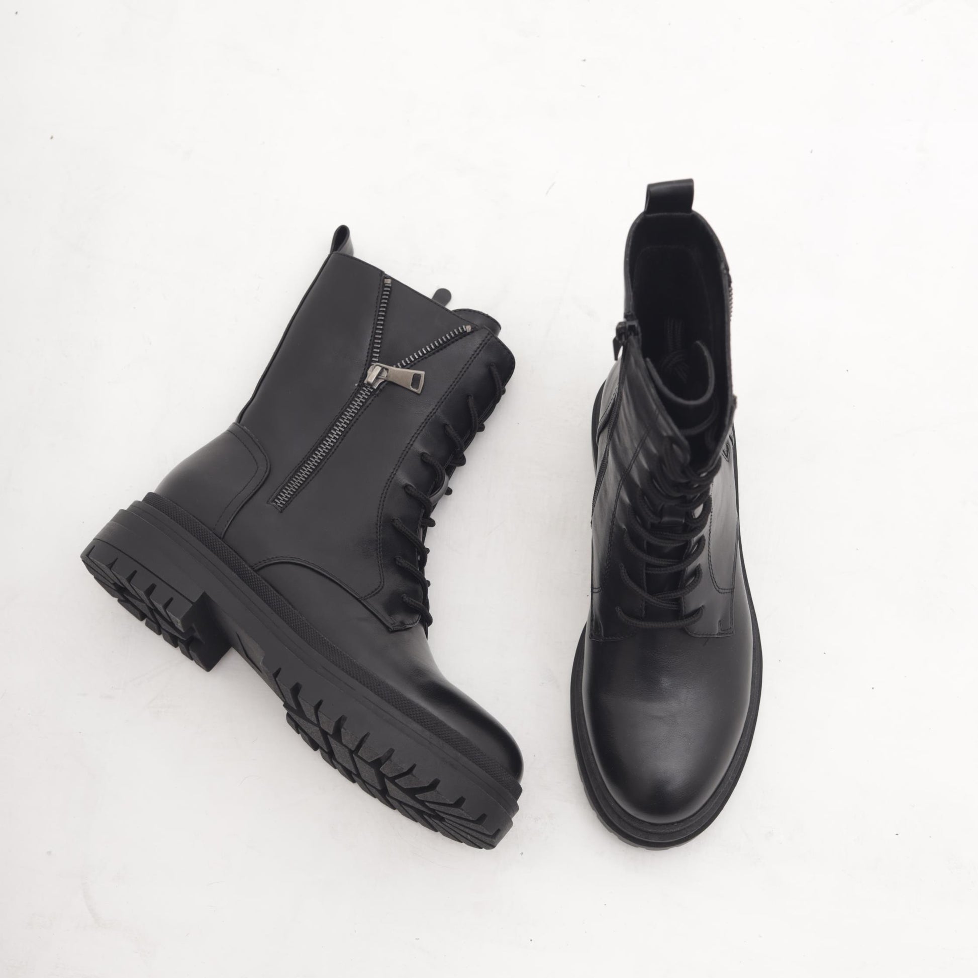 ANFIBIO CON ZIP ESTERNA NERO MP2750-1PUNERO CHOCOLA