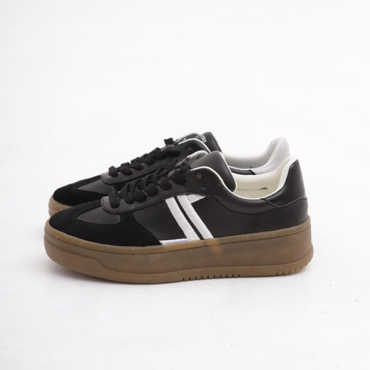 SNEAKERS PLATFORM NERO<BR/> 
