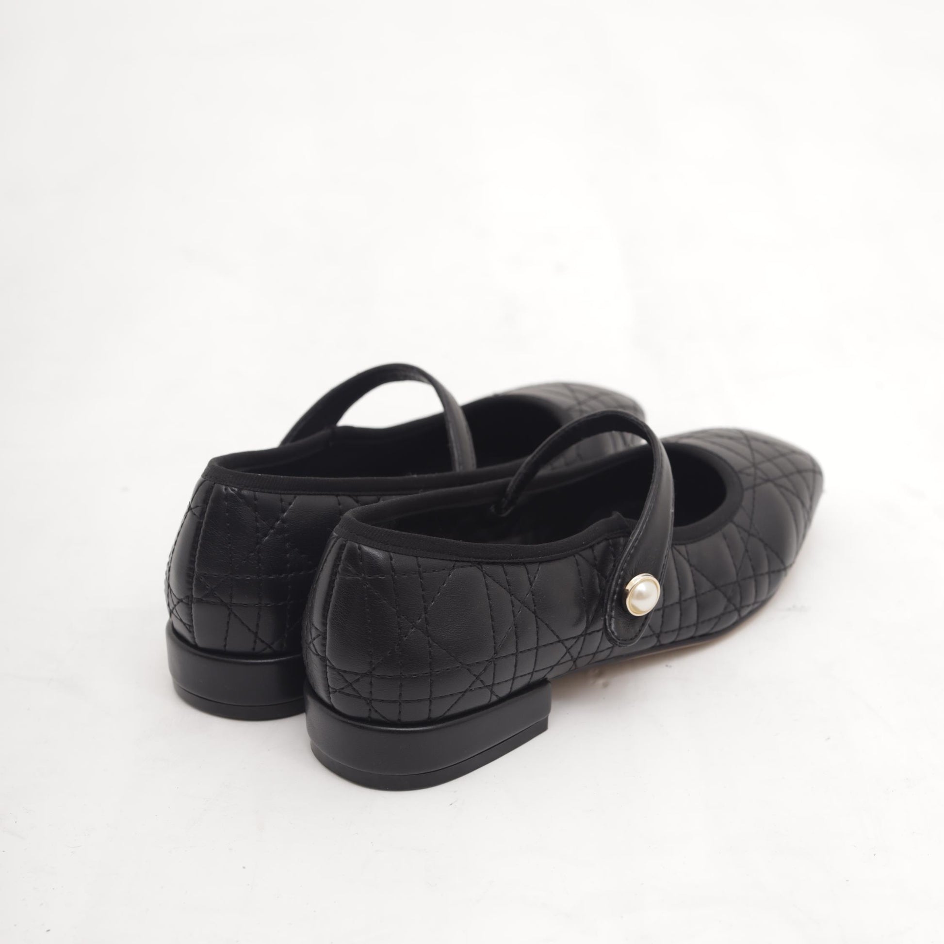 MARY JANE FLAT TRAPUNTATA NERO MP2716-2PUNE CHOCOLA