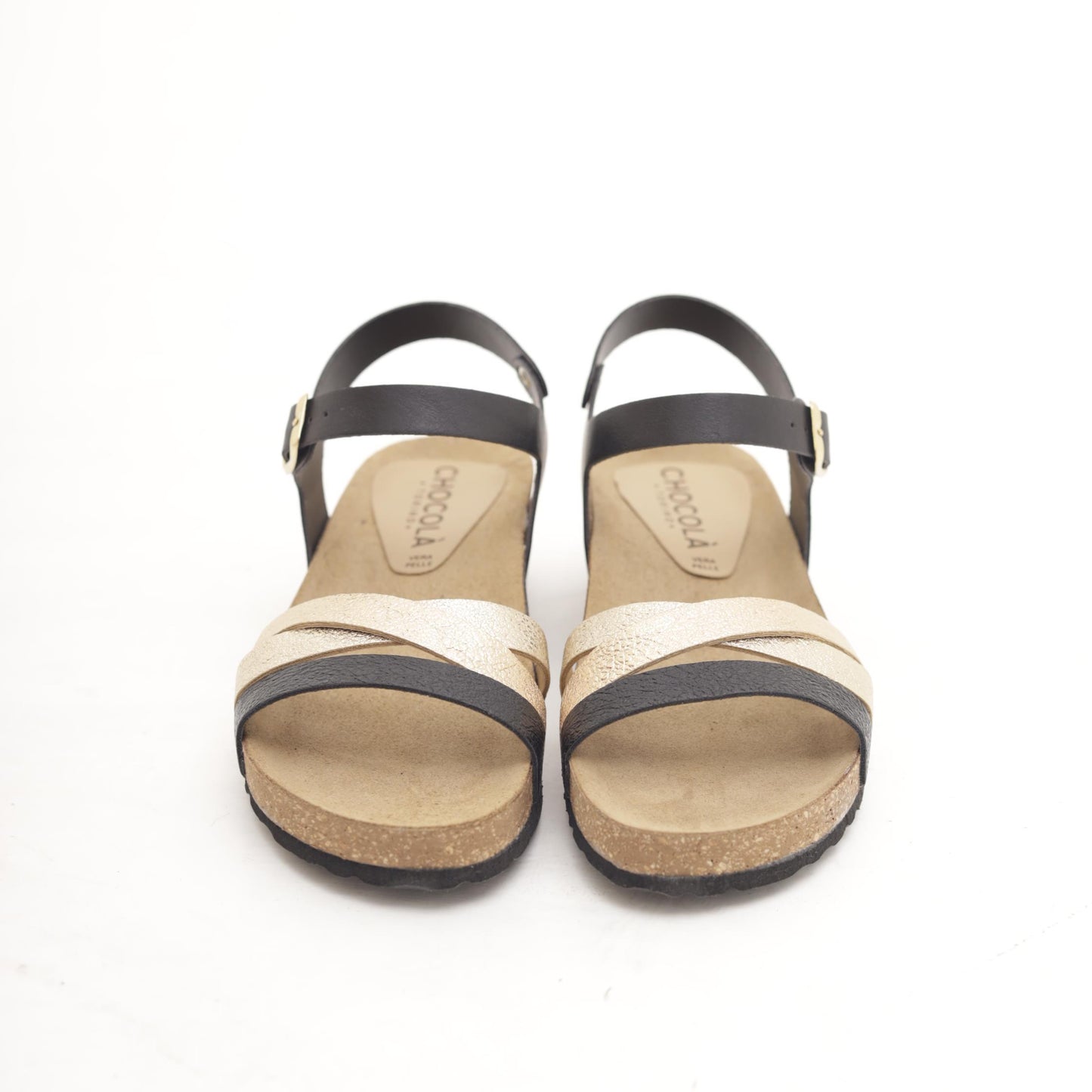 SANDALO BIO ZEPPA INCROCIO NERO 