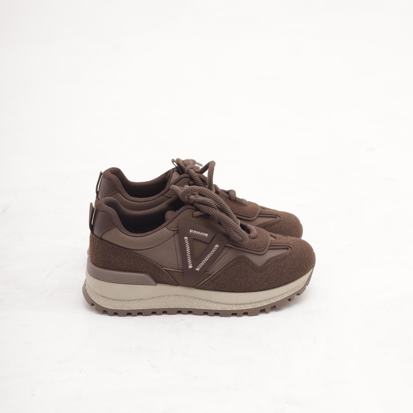 SNEAKERS RUNNING TRIANGLE TESTA DI MORO MP903-5PUTM CHOCOLA