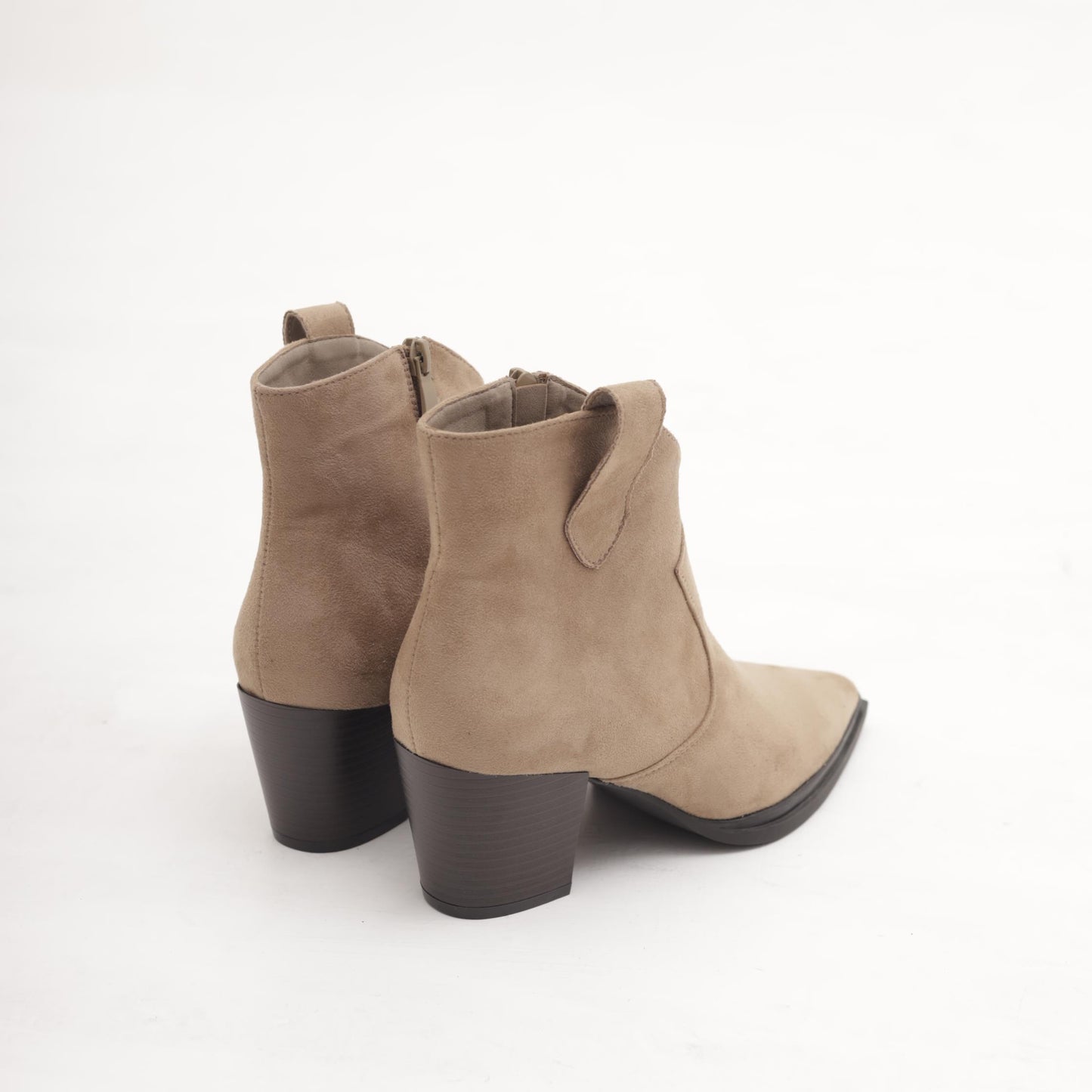 STIVALETTO TEXANO LISCIO TORTORA MP2742-2MFTA CHOCOLA