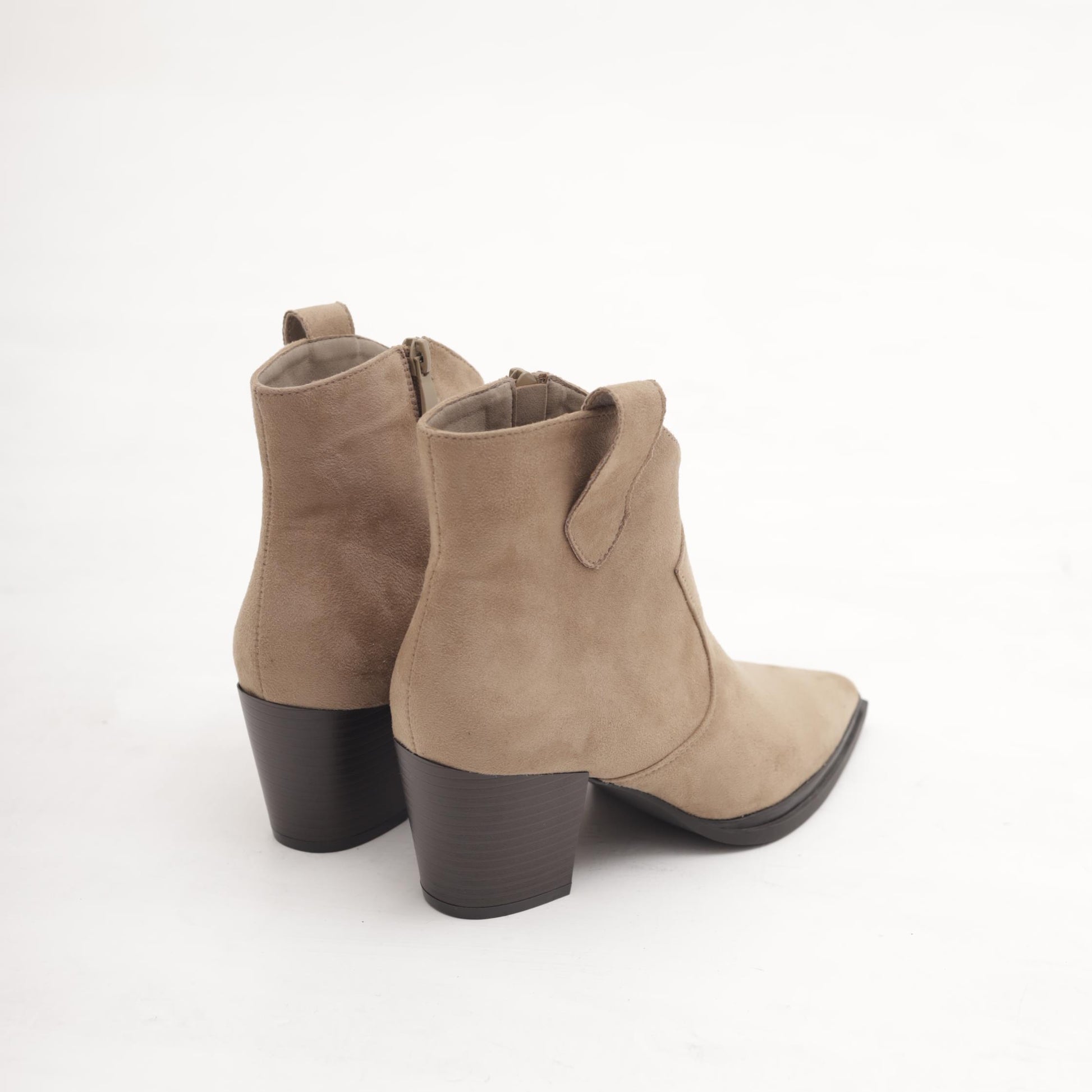 STIVALETTO TEXANO LISCIO TORTORA MP2742-2MFTA CHOCOLA