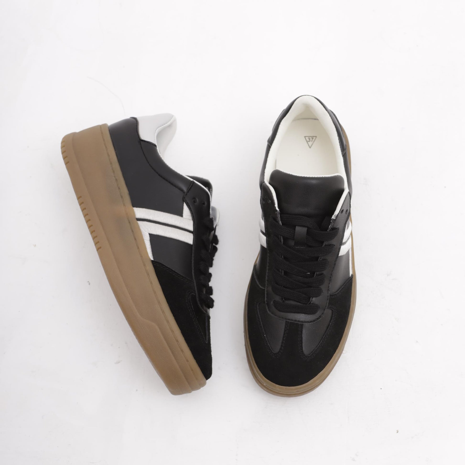 SNEAKERS PLATFORM NERO<BR/> 