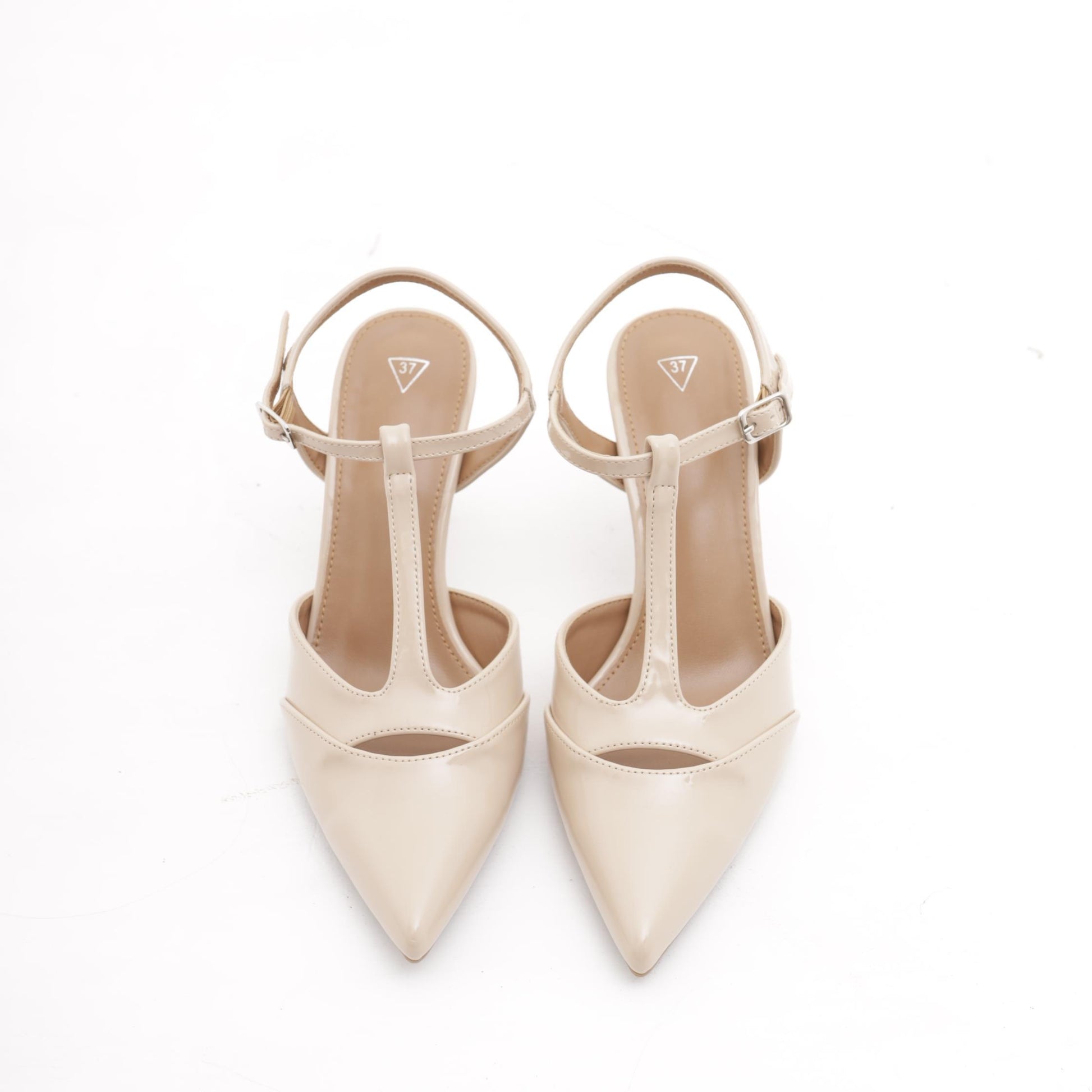 DECOLLETE' T-BAR BEIGE 