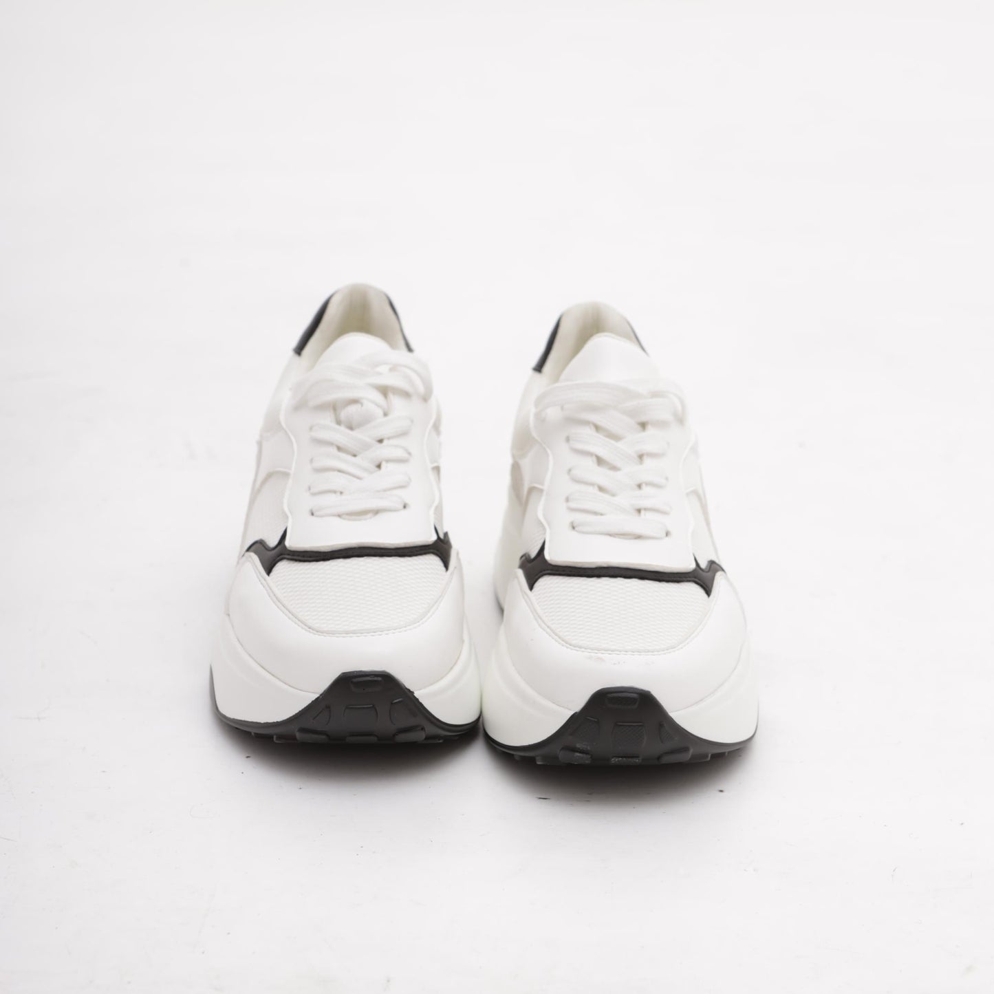SNEAKERS OVERSIZE BIANCO/NERO<BR/> 