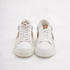 SNEAKERS PYTHON BIANCO/CUOIO<BR/> 
