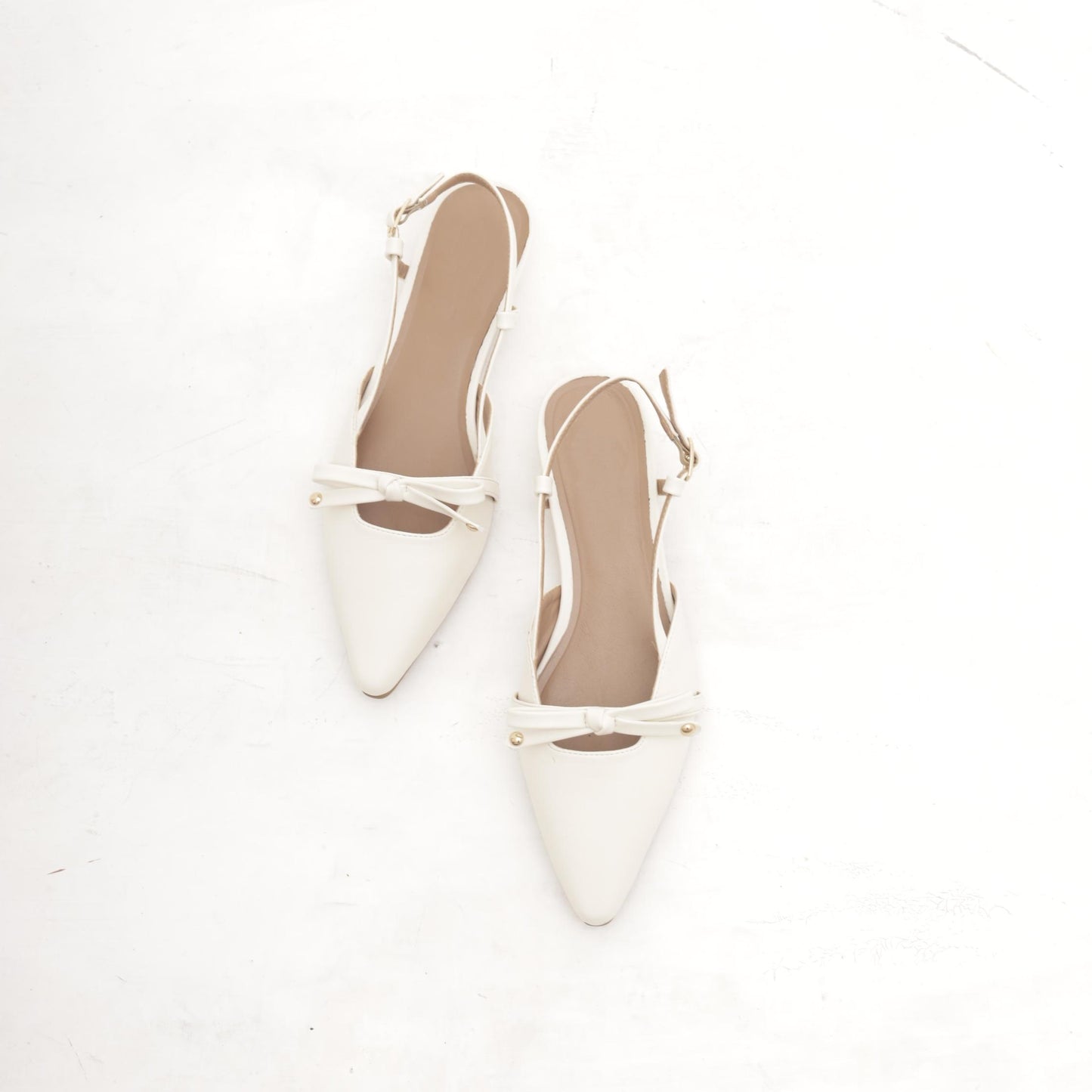 SLINGBACK FLAT FIOCCO BURRO 