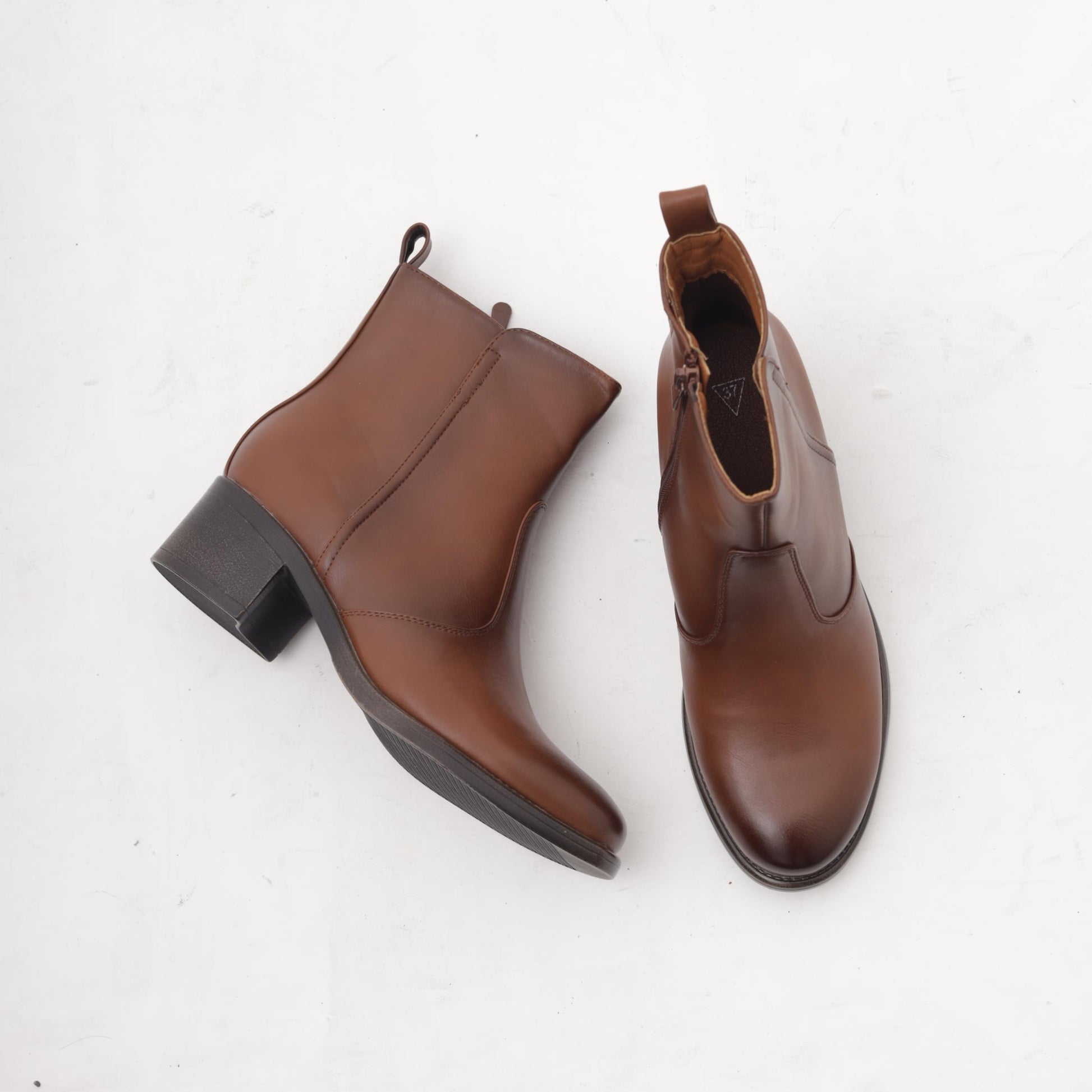 STIVALETTO CLASSIC LISCIO CUOIO MP356PUCU CHOCOLA