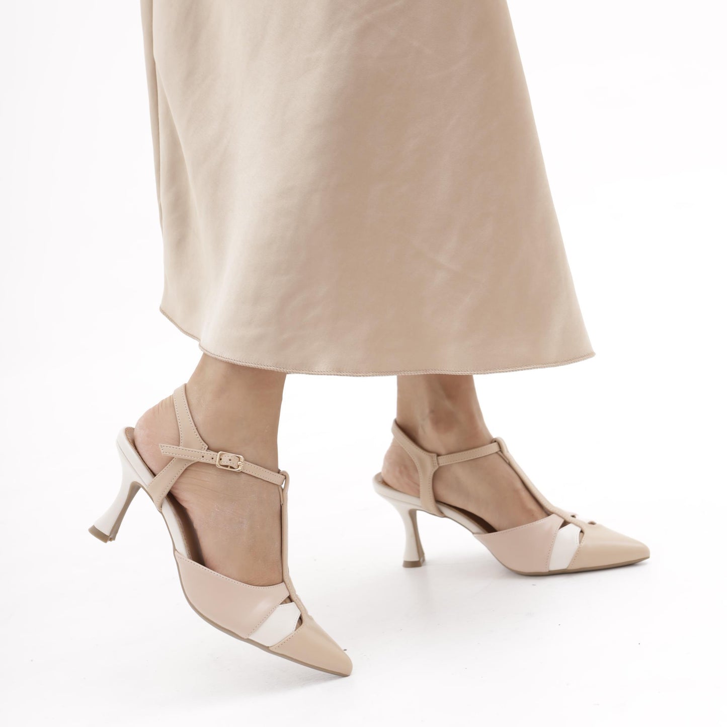 T-BAR MULTICOLORE BEIGE 