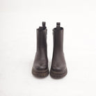 STIVALETTO ELASTICO E ZIP TESTA DI MORO 
