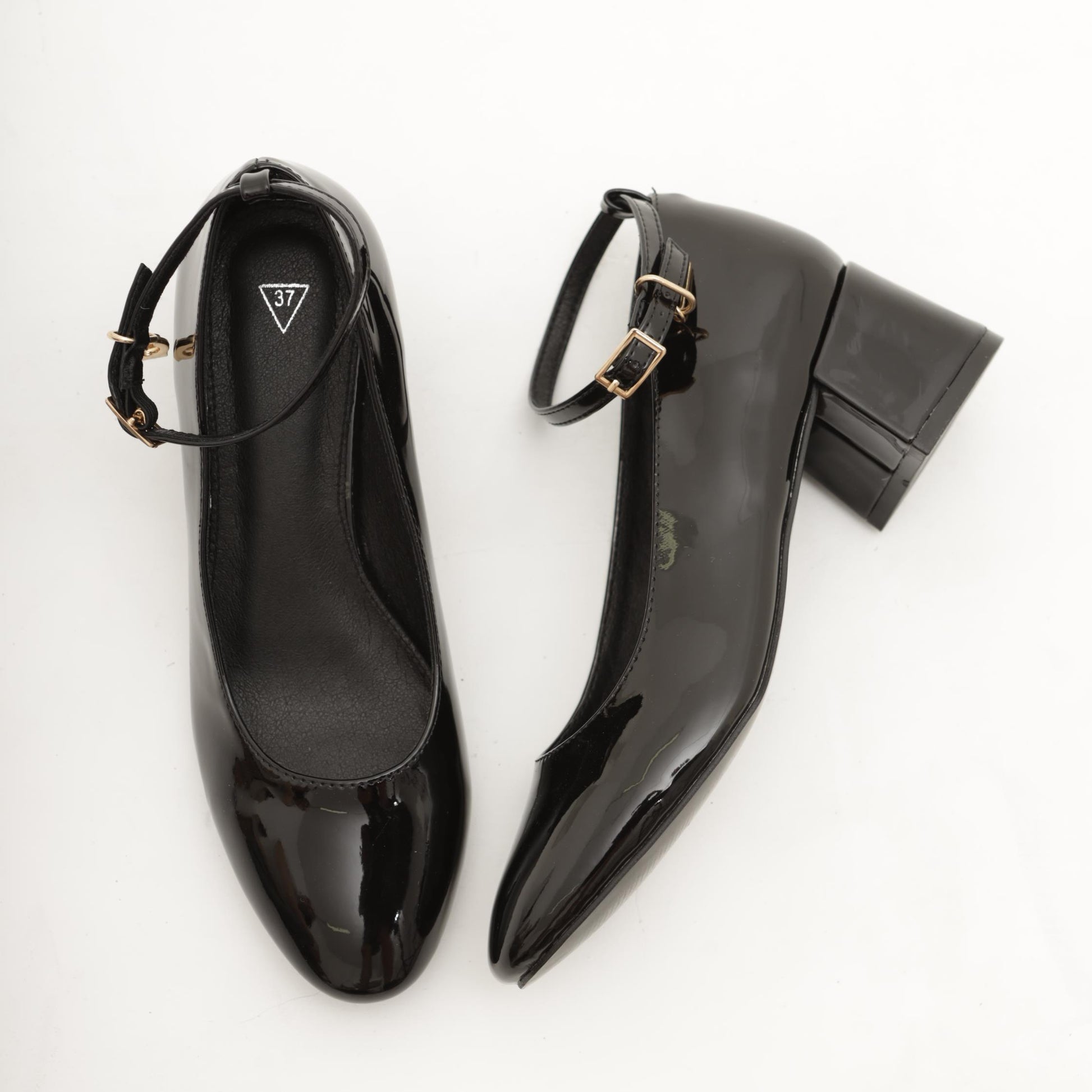 DECOLLETE' CINTURINO NERO 