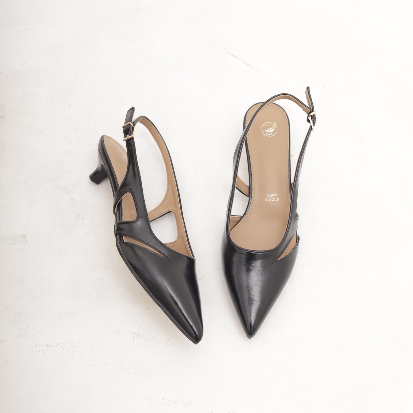 SLINGBACK INTAGLI NERO 
