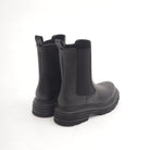 STIVALETTO ELASTICO E ZIP NERO 