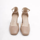 DECOLLETE' D'ORSAY QUADRATA DARK NUDE 