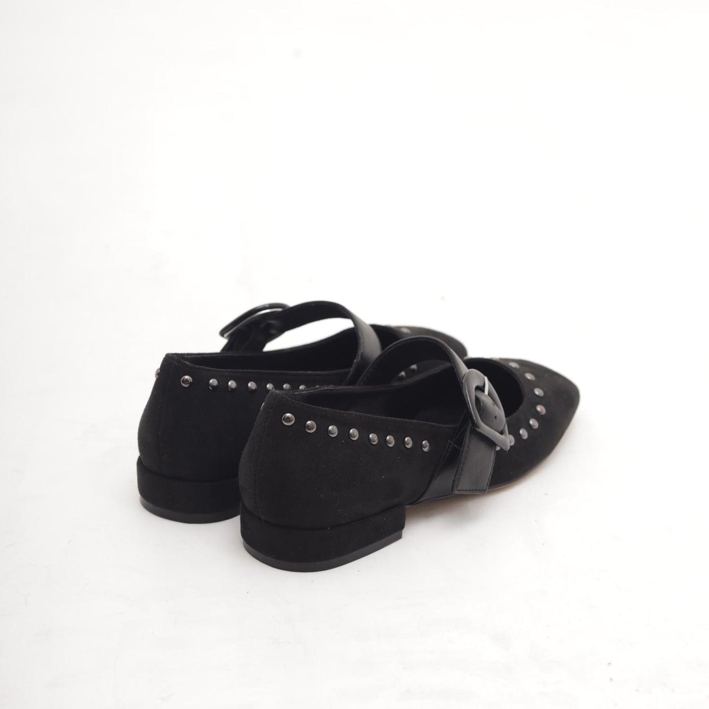 MARY JANE FLAT BORCHIE NERO 