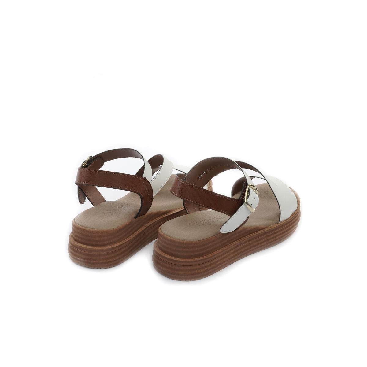 SANDALO ZEPPA FASCE Z BIANCO<BR/><BR/> 