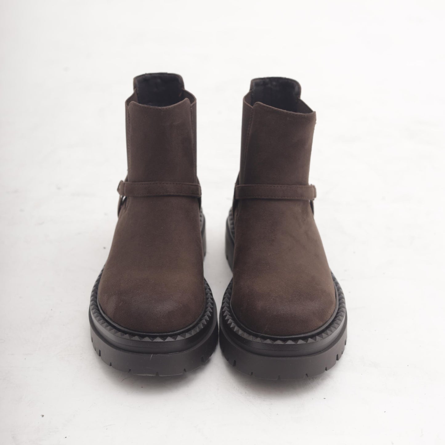 STIVALETTO BASSO ELASTICO E GHETTA TESTA DI MORO 
