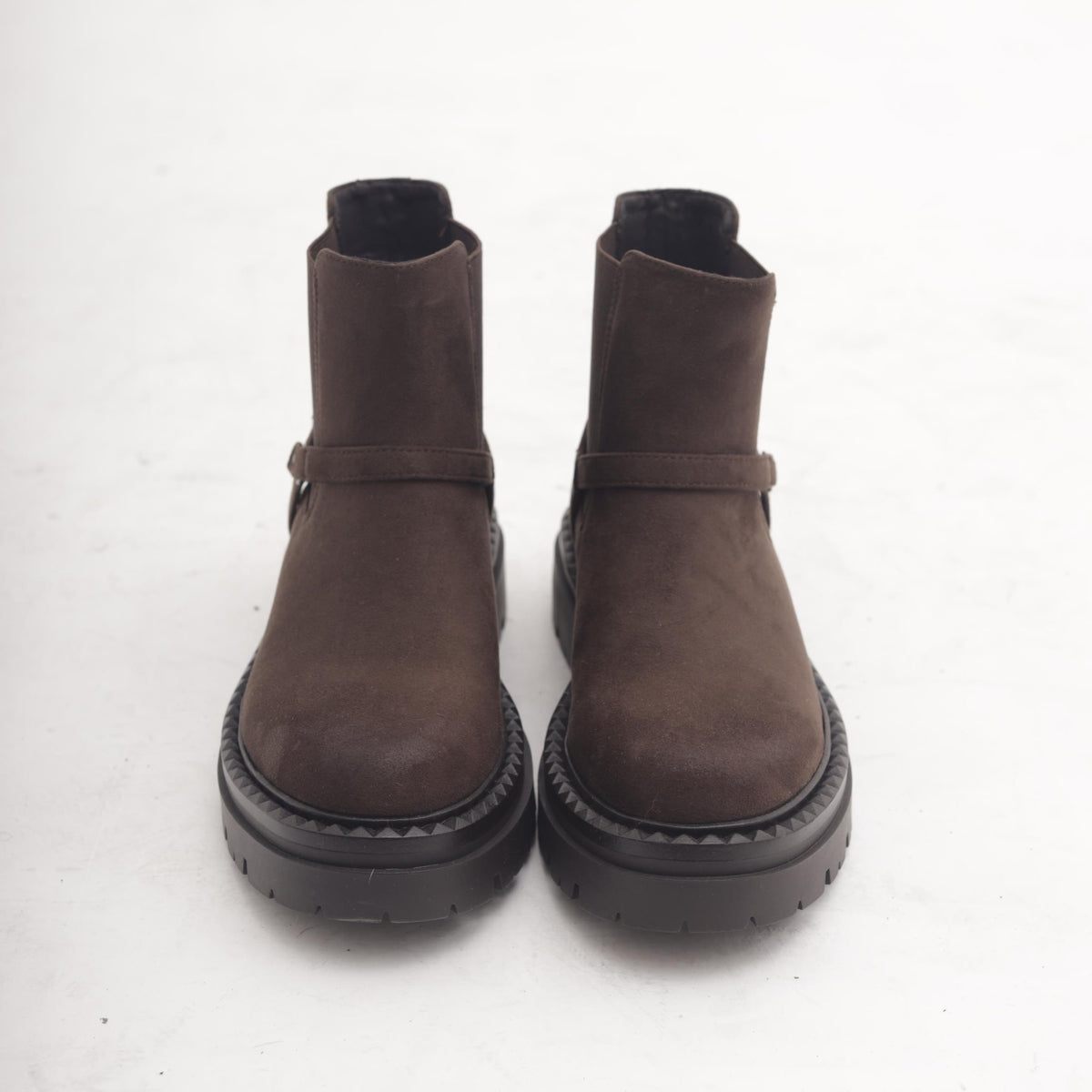 STIVALETTO BASSO ELASTICO E GHETTA TESTA DI MORO 