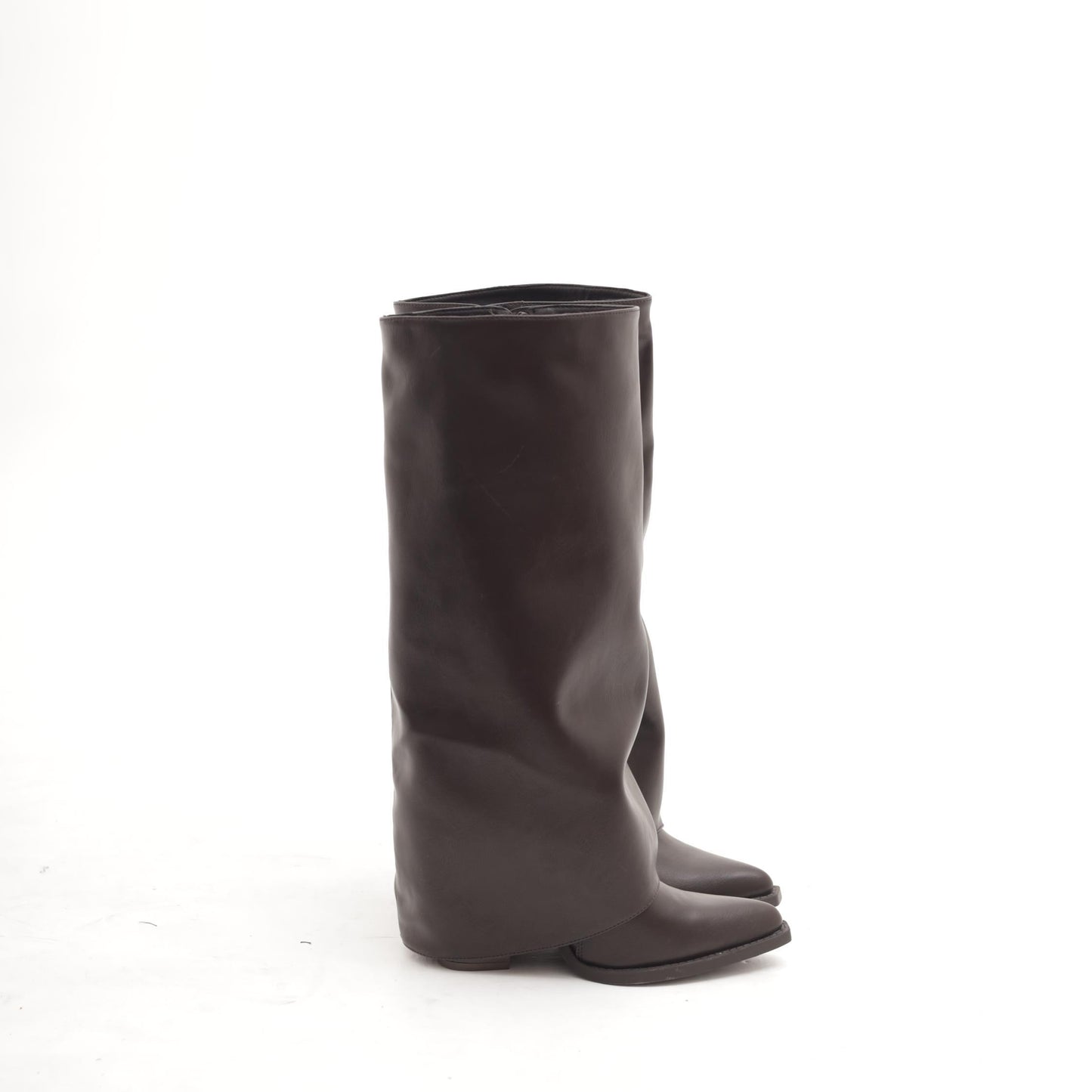 STIVALETTO TEXANO RISVOLTATO TESTA DI MORO MP2703-2PUTM CHOCOLA