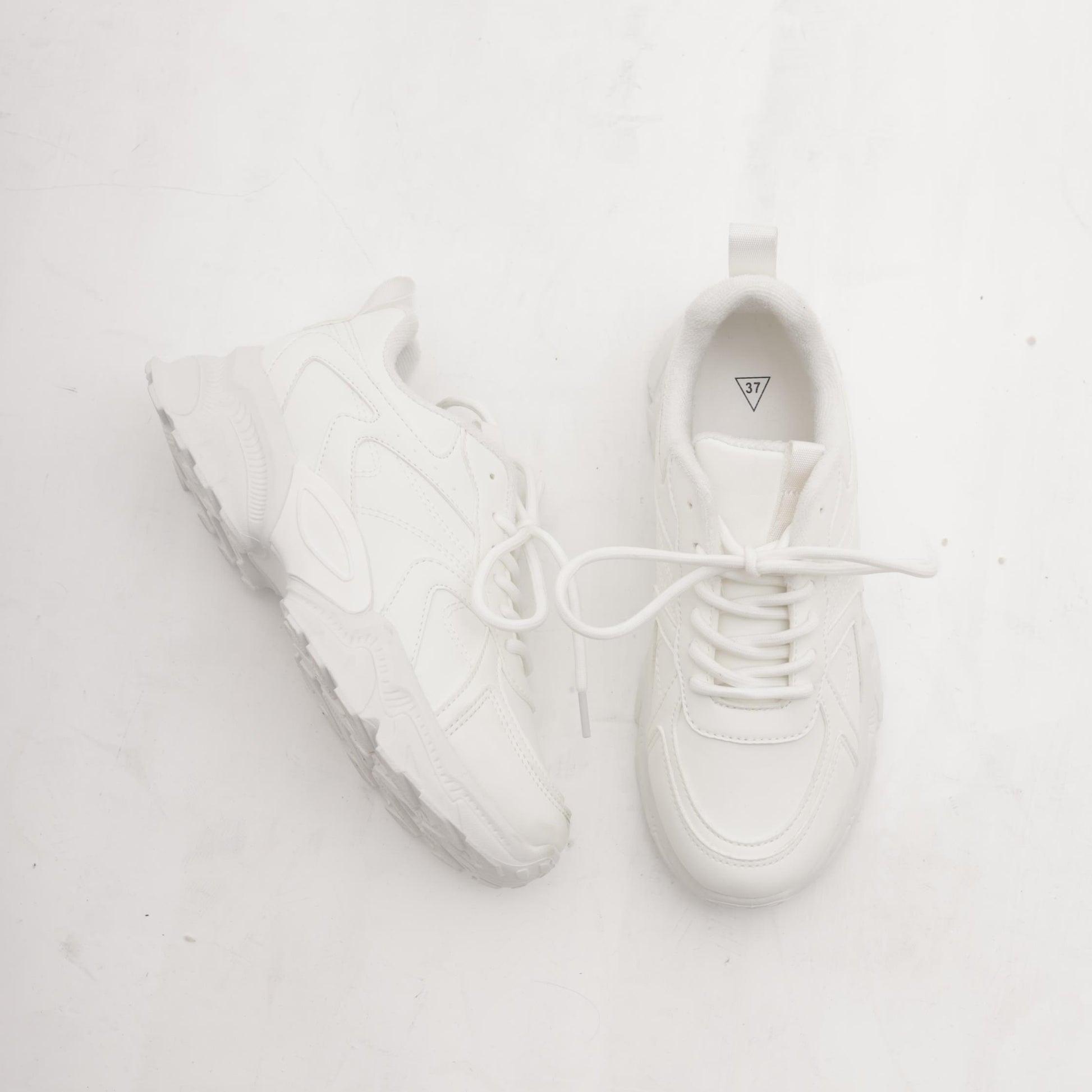 SNEAKERS TRACK BIANCO 