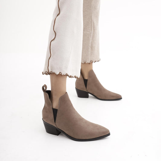 TRONCHETTO TEXANO ELASTICI TORTORA MP630-1MFTA CHOCOLA