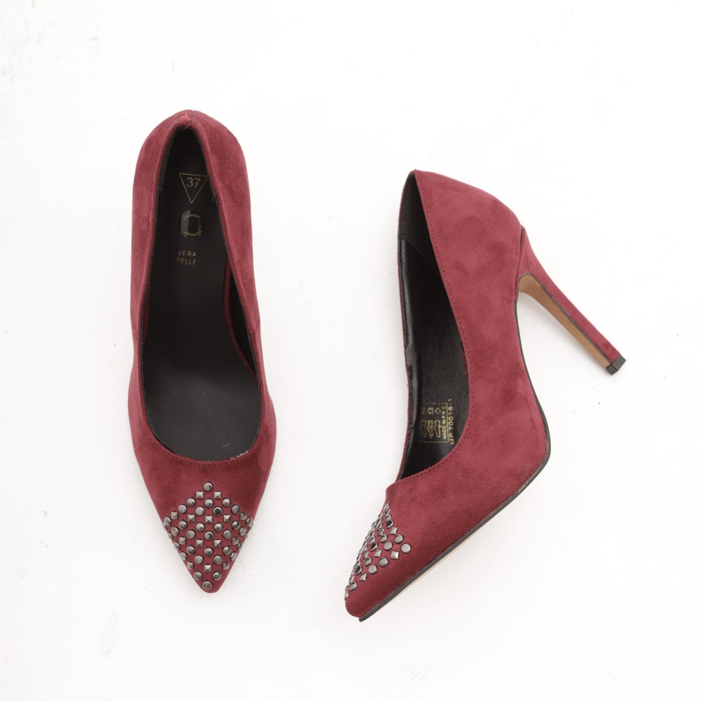 DECOLLETE' ALTA BORCHIE BORDEAUX 