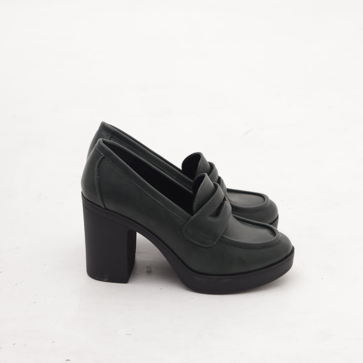 MOCASSINO TACCO VERDE 