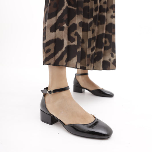 DECOLLETE' D'ORSAY BASSA NERO 