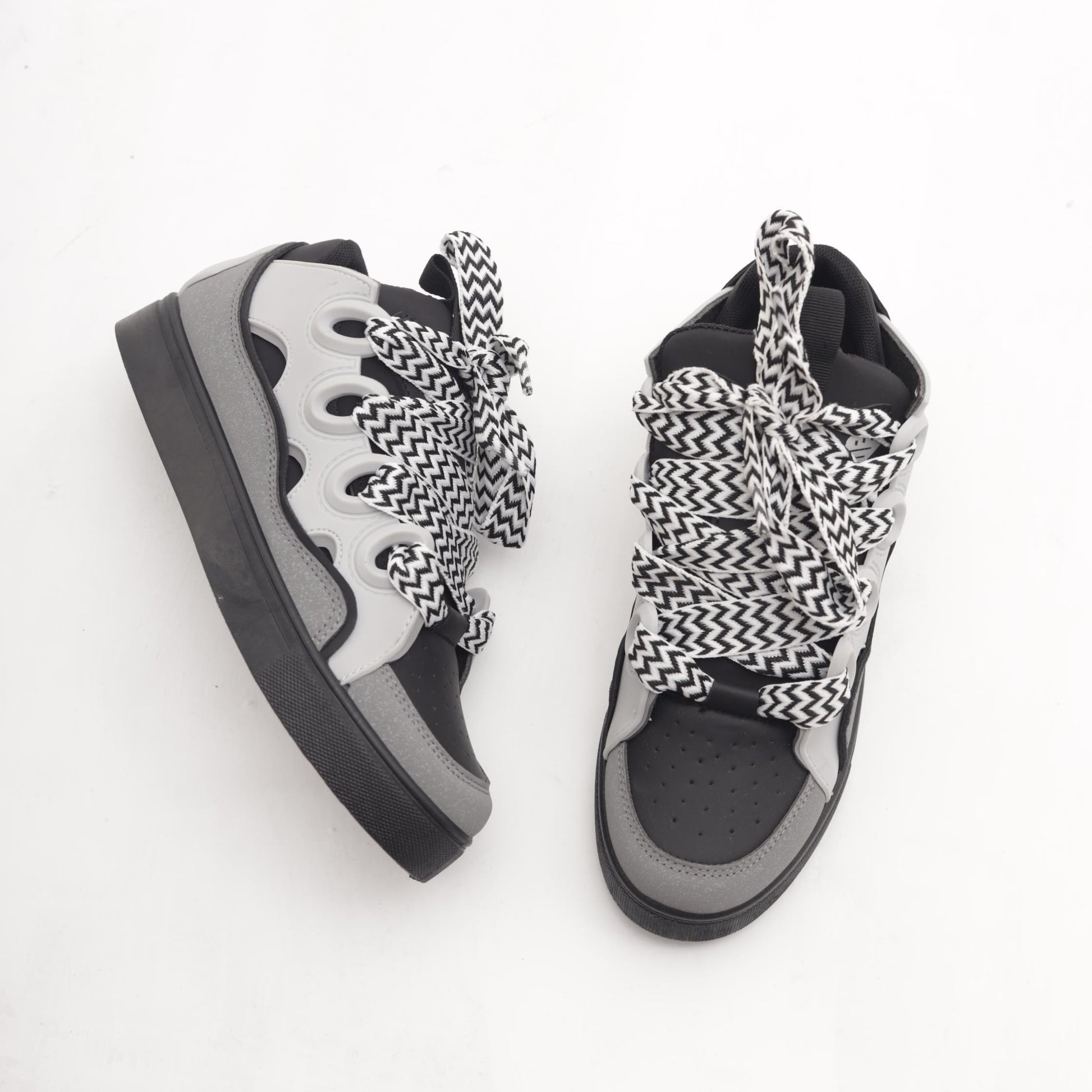 SNEAKERS SKATE MULTISTRATO NERO MP905APUNE CHOCOLA