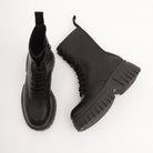 ANFIBIO 10 BUCHI PLATFORM NERO 