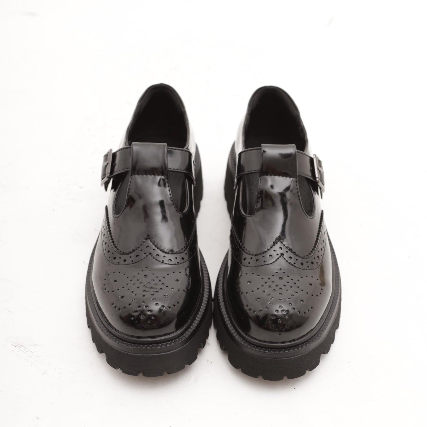 T-BAR FLAT INGLESINA NERO MP621-7WVENE CHOCOLA