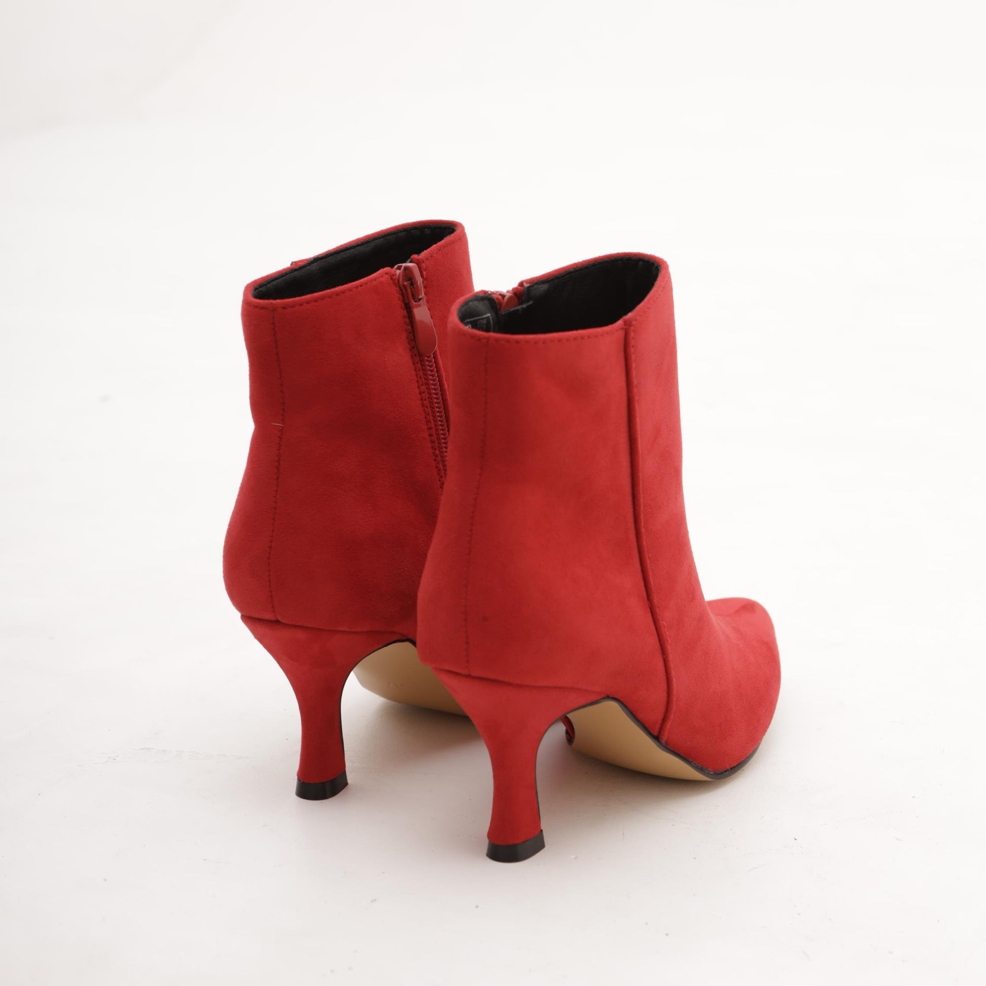 TRONCHETTO BASSO LISCIO ROSSO 