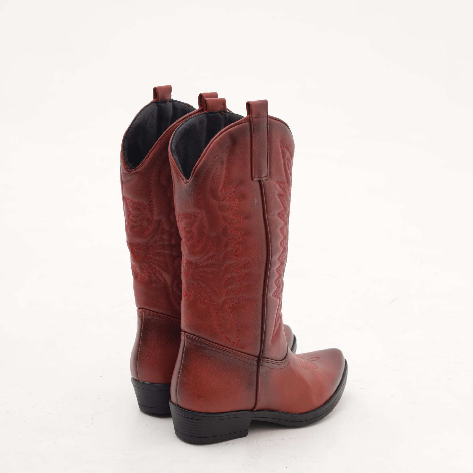 CAMPEROS BASSO RICAMO ROSSO C19004-4PR CHOCOLA