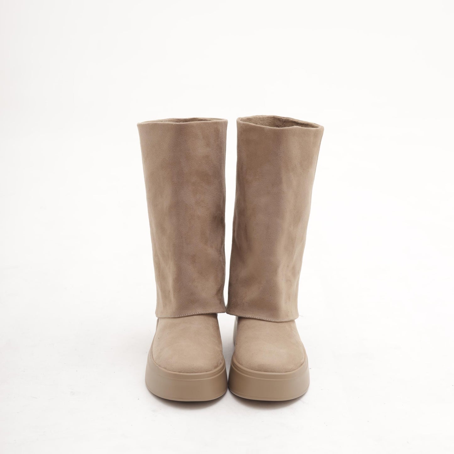 STIVALE MAMMUT RISVOLTATO TAUPE 