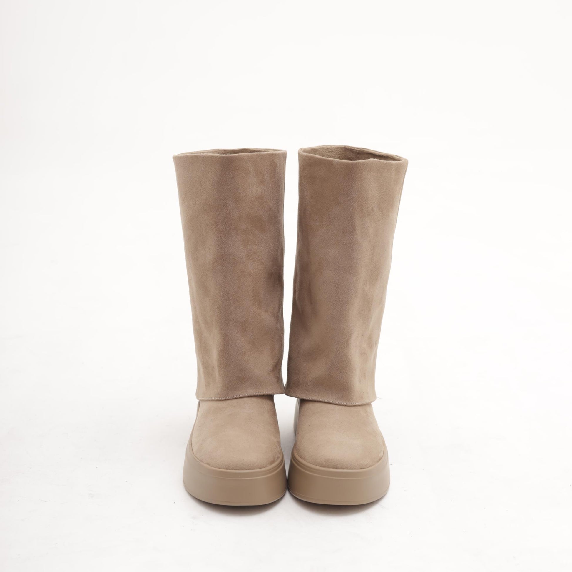 STIVALE MAMMUT RISVOLTATO TAUPE 