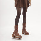 STIVALETTO STRETCH PARA CUOIO 