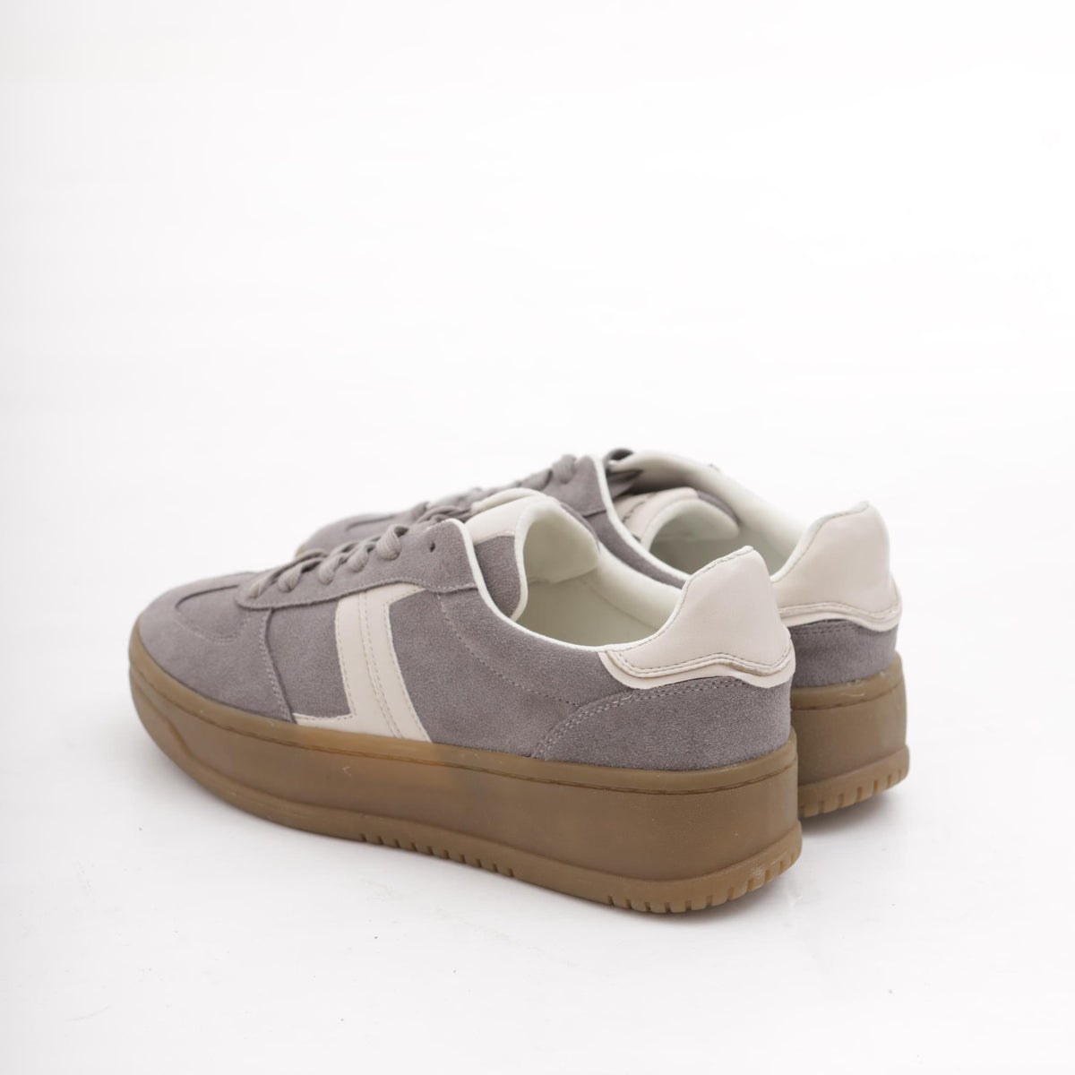 SNEAKERS PLATFORM GRIGIO<BR/> 