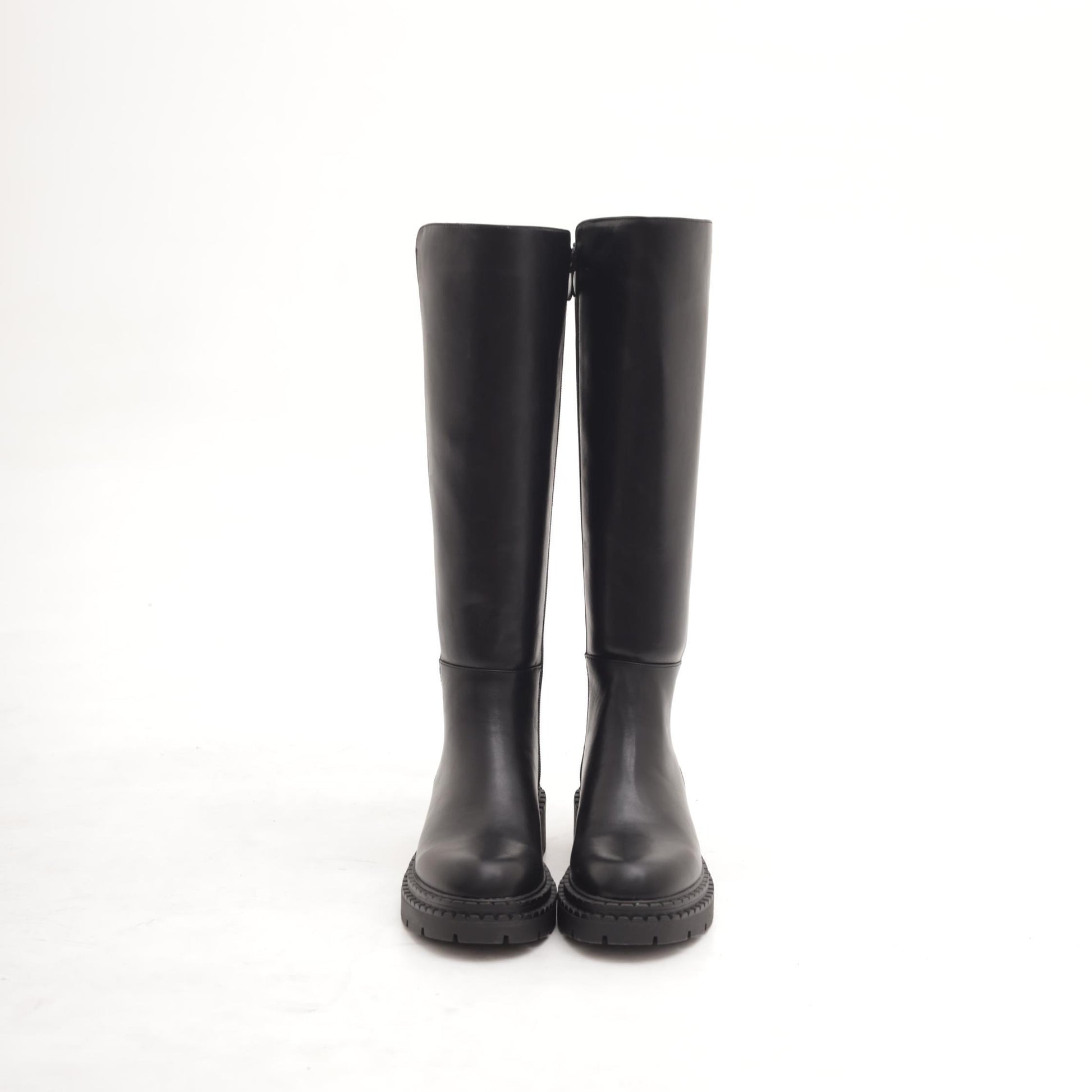 STIVALE ALTO ELASTICO NERO 