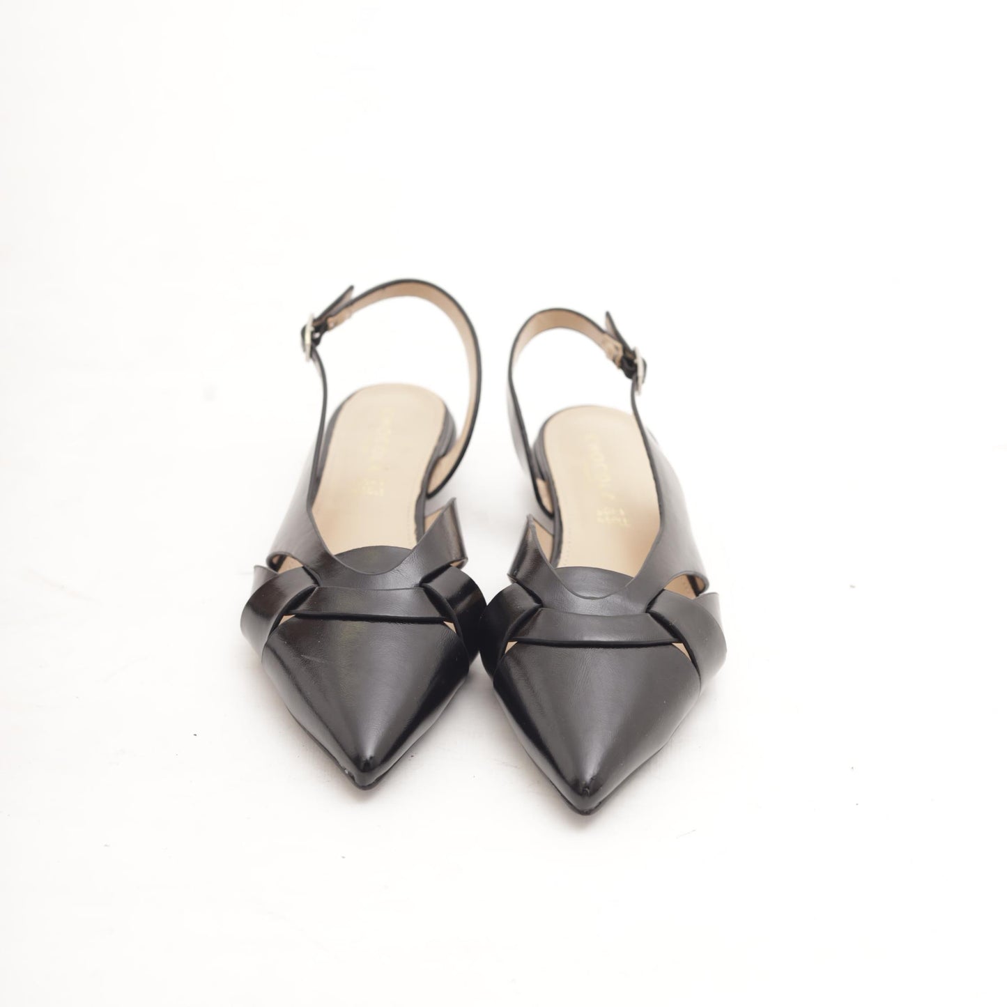 SLINGBACK FASCE INCROCIATE NERO 