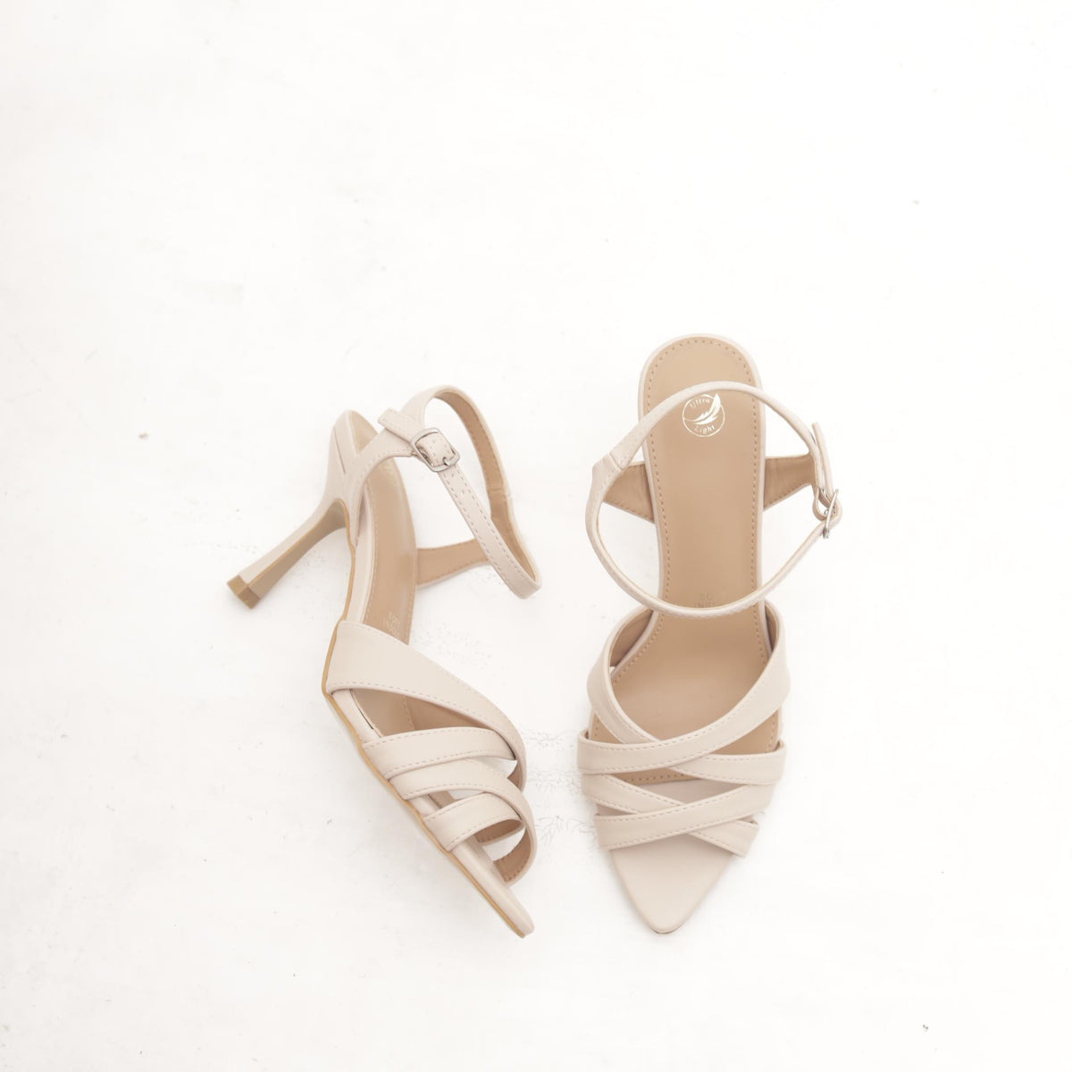 SANDALO FASCETTE BEIGE 