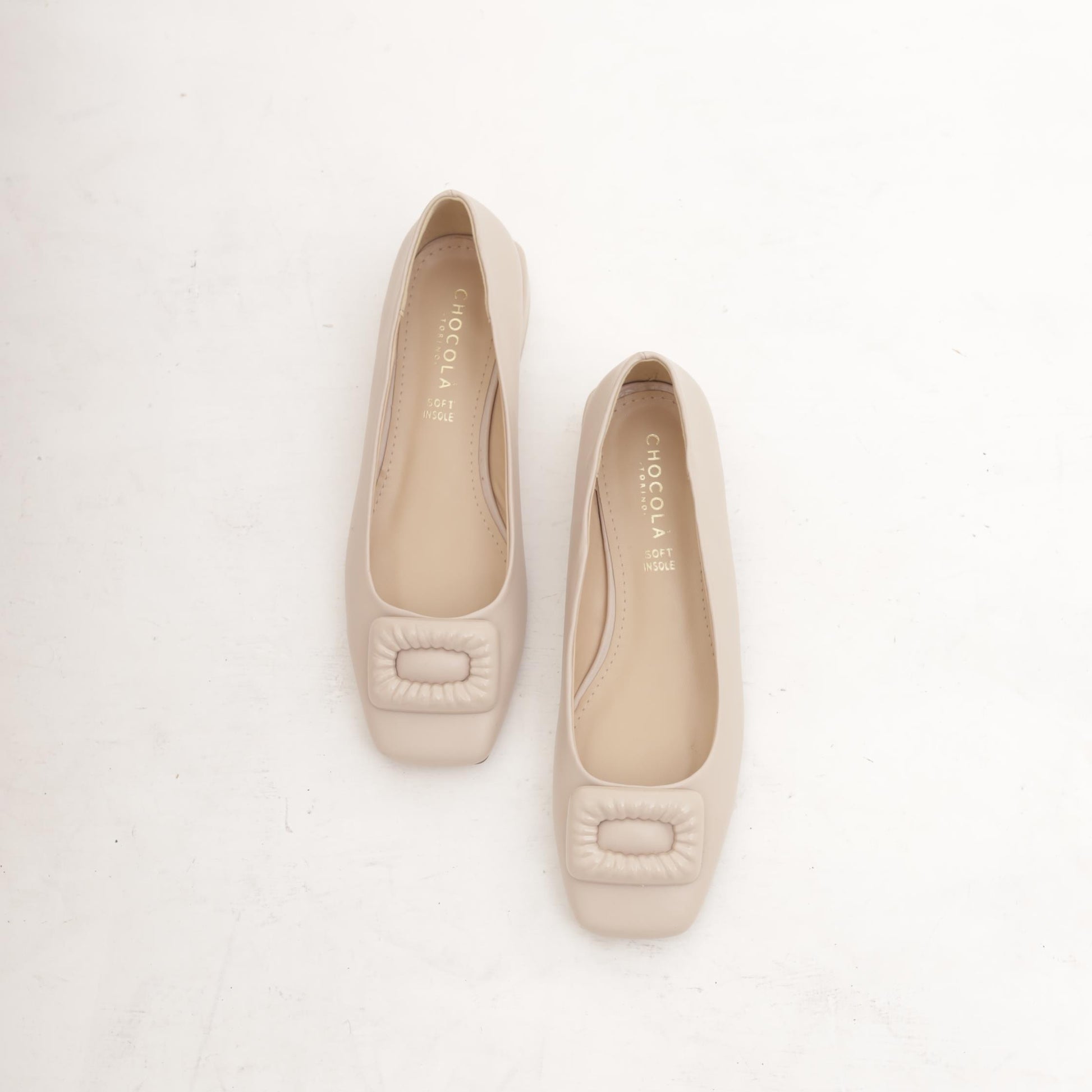 DECOLLETE' FLAT ACCESSORIO NUDE 